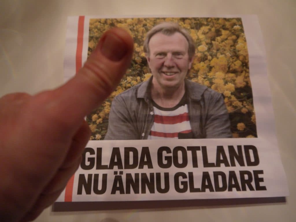 Glada Gotland löpsedel 002