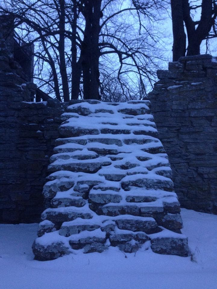 Karin sten snö