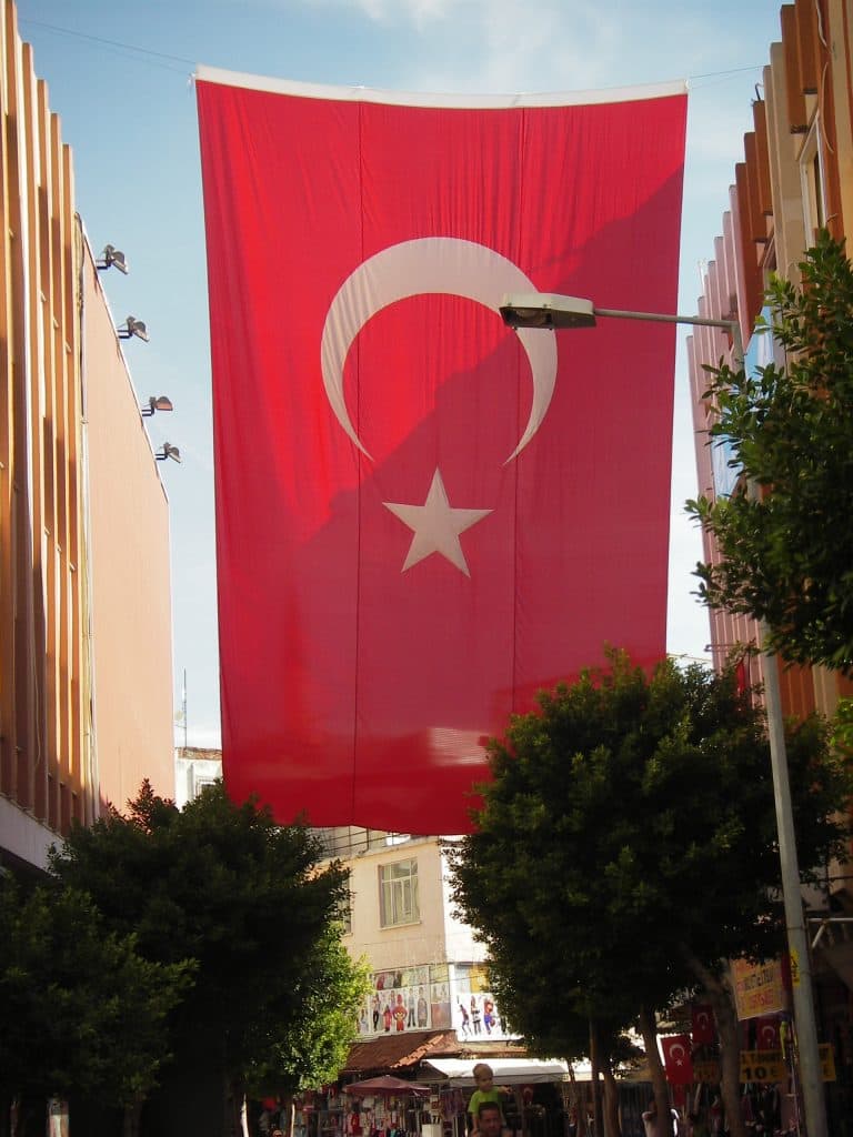 Turkisk flagga