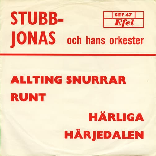 Stubb-Jonas - Allting snurrar runt +1 7''-front5