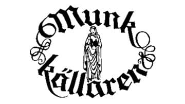 munkkällaren vit logo