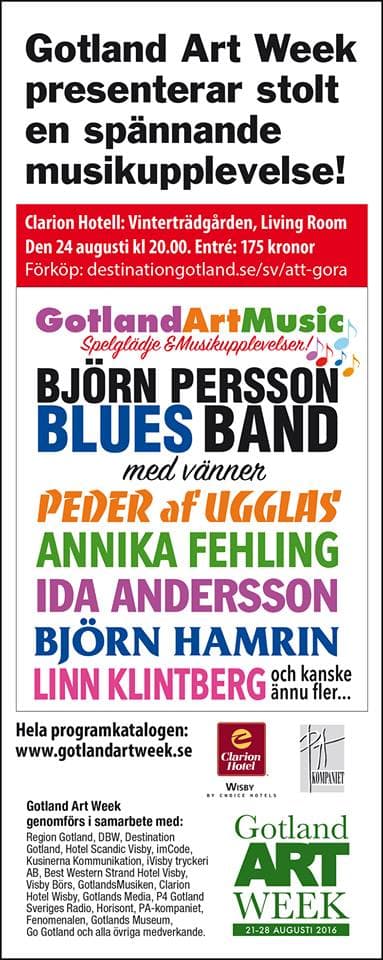 Gotland art week music