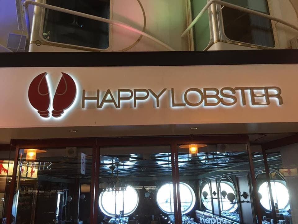 happy lobster